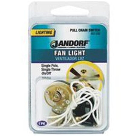 Jandorf Switch Pull Chain Nic On/Off 61208 3402963